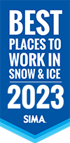 Award for Carrington lawn and landscape in Middleton, WI best place to work in snow & ice for 2023