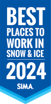 Award for Carrington lawn and landscape in Middleton, WI best place to work in snow & ice for 2024